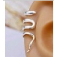 Ear cuffs (кафф) Змейка белая